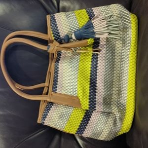 Vince Camuto woven tote